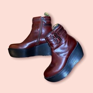 Dr. Martens RARE Caitlin boot in Oxblood US women's size 8